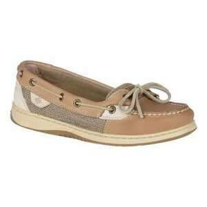 Sperry Women's Tan and Cream Loafers
